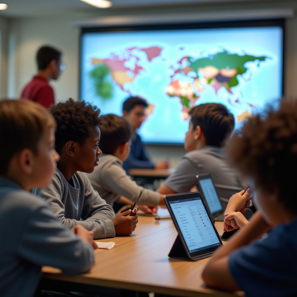 Student engagement with educational technology